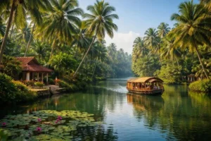 Beautiful Backwaters of Kerala